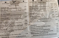 Cafè Blank menu