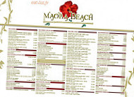 Le Goeland Beach menu