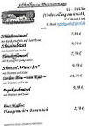 Landgasthof Perzl menu