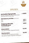 Kuchenbar menu