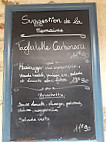 La Valleta menu