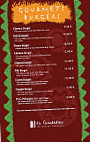 El Tex-mex menu