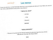 Brasserie Lyon Plage menu