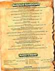 Harris Steak Seafood House menu