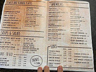 Walter's Grill Inc menu