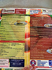 Tramway Diner menu