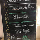 Le G'Houlot Champenois menu