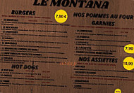 Le Marigny menu