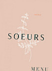 Soeurs menu