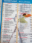 Höhenrestaurant Im Weilerhau menu