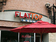 Flat Top Stir-fry Grill outside