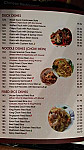 Full House Chinese menu