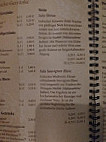 Cocos Krefeld menu