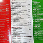 Pizzeria Salerno menu