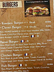 Le Clover menu