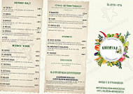 Restaurant Kalimera menu