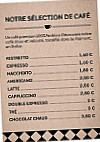 Lunicco menu