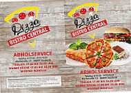 Bistro Central Abhol Und Lieferdienst Pizza, Pasta Burger Und Salate menu