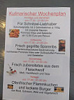 Landhaus Schaaf menu