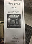 Sicklerville Soul menu