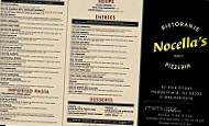 Nocella's And Pizzeria menu