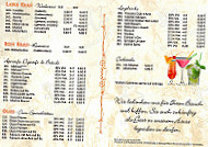Meteora Griechisches menu