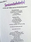 Gasthof Krone Münchinger GmbH menu