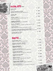 Le Vespe menu