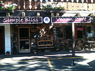 Simple Bliss Vegan Cafe inside