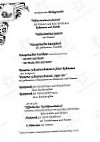 Gasthaus Post menu