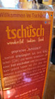 Tschüsch menu