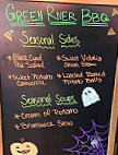 Green River Barbeque menu