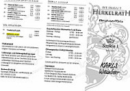 Karls Weinbar menu