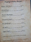 Kegelgasthaus menu