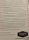 Rossini menu