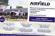 Airfield-Flugplatzrestaurant outside