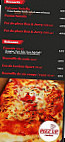 Pizz'up menu
