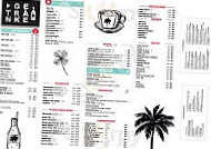 Freetown menu