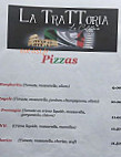 La Trattoria menu