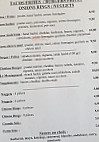 Auberge De La Futaie menu