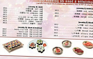 Restaurant Aki menu