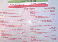 Pizz Et Pat menu