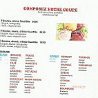 Le Glouton menu