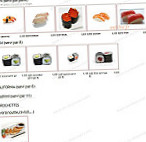 Sushi Relais menu
