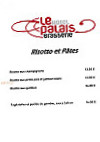 Le Café Du Palais menu
