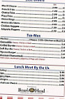 Bagel House menu