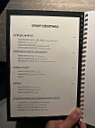 CODA Dessert Bar menu