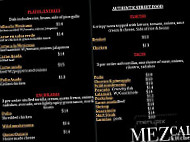 Mezcal Kitchen menu