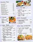 Bangkok Oishi menu