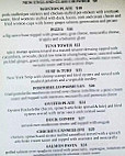 Jordan Street Cafe menu